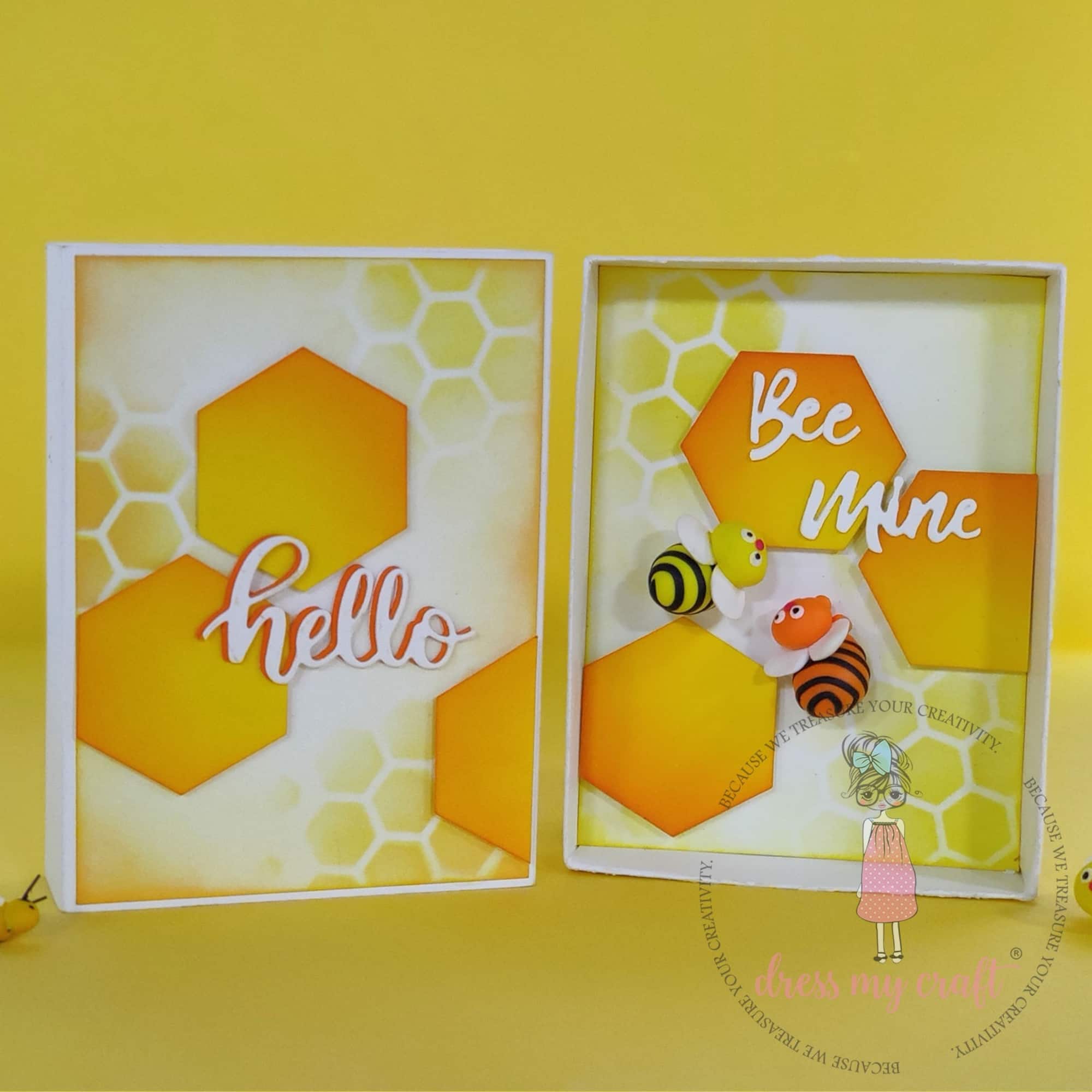 Dress My Craft® 1.5" Hexagon Designer Punch